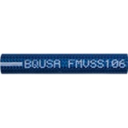 1/8 ID S/S Braided Hose (With Blue Jacket)(per Meter)